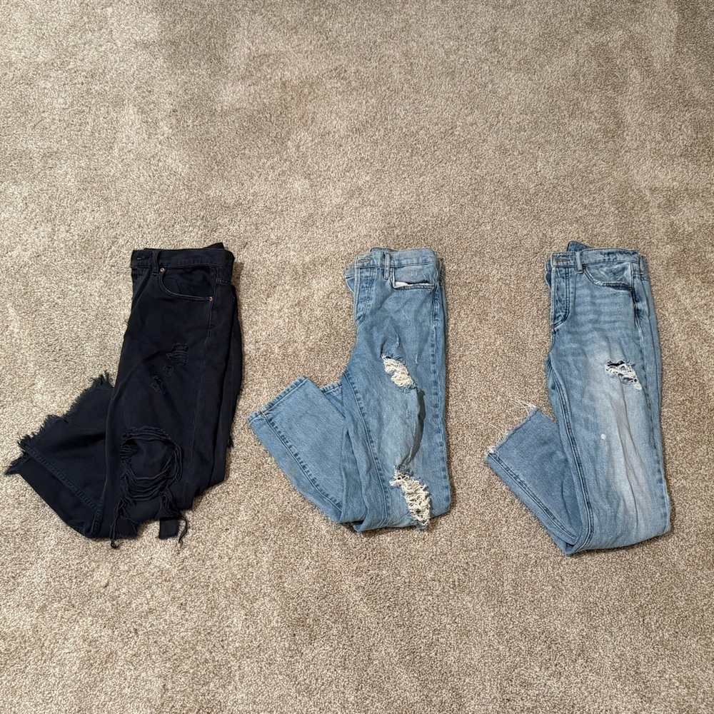 THREE BDG Urban Outfitters Jeans (size 26 + 28)